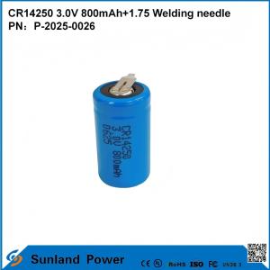Quality CR14250 3.0V 800MAH+1.75 WELDING NEEDLE BATTERY wholesale