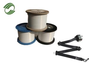 Quality 0.25mm Polyester Monofilament Yarn Corrosion Resistant For 3 Point Safety Seat Belt wholesale