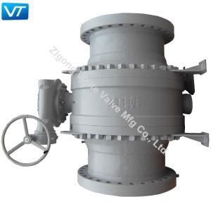 Quality Class 600 36 Inch Ball Valve With Gearbox For Petroleum Refining wholesale