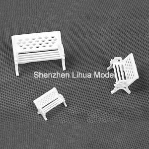 Quality model park chair--model scale chairs,architectural model material,fake park benches,white chairs wholesale