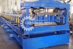 Galvanized Sheet Floor Deck Roll Forming Machine , Roof Tile Roll Forming