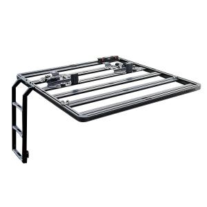 Quality 4x4 Vehicles 833*400*261mm Side Ladder Retrofit Kit for Jeep Wrangler JL JK wholesale