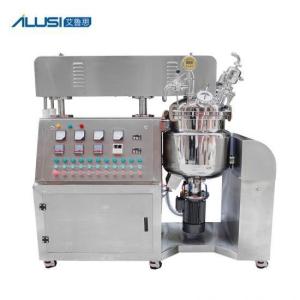 Quality 100L Stainless Steel Cosmetic Cream Mixer Vacuum Emulsifying Machine with Hydraulic Lifting System wholesale