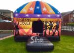 Kids N adults party square disco dome bouncy castle digitally printed completely