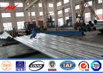 17m 1800Dan Electrical Galvanized Tubular Steel Pole For Outside Distribution