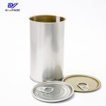 Tinplate Tall Tin Container 520ml Empty Catering Tins D73x131mm