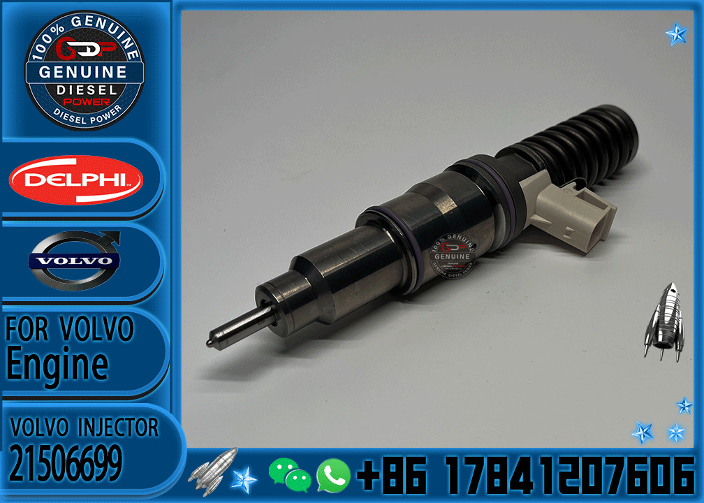 Diesel Fuel Inyector Electronic Unit Injector 20972225 BEBE4D16001 BEBE4N01001 For D11C Volvo 21506699 21569191