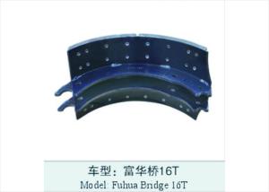 Quality Trailer Fuwa 16T brake shoes with brake linings wholesale