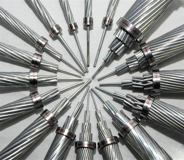 Medium Voltage Bare ACSR Dog Conductor / Power Transmission Reinforced Electrical Cable