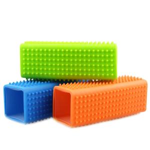 Quality Silicone Dog Grooming Tools , Touch Smoothly Dog Grooming Accessories wholesale