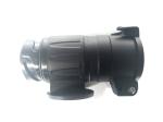 Black Trailer Electrical Plug Socket Truck Heavy Duty 7 Pin Trailer Plug