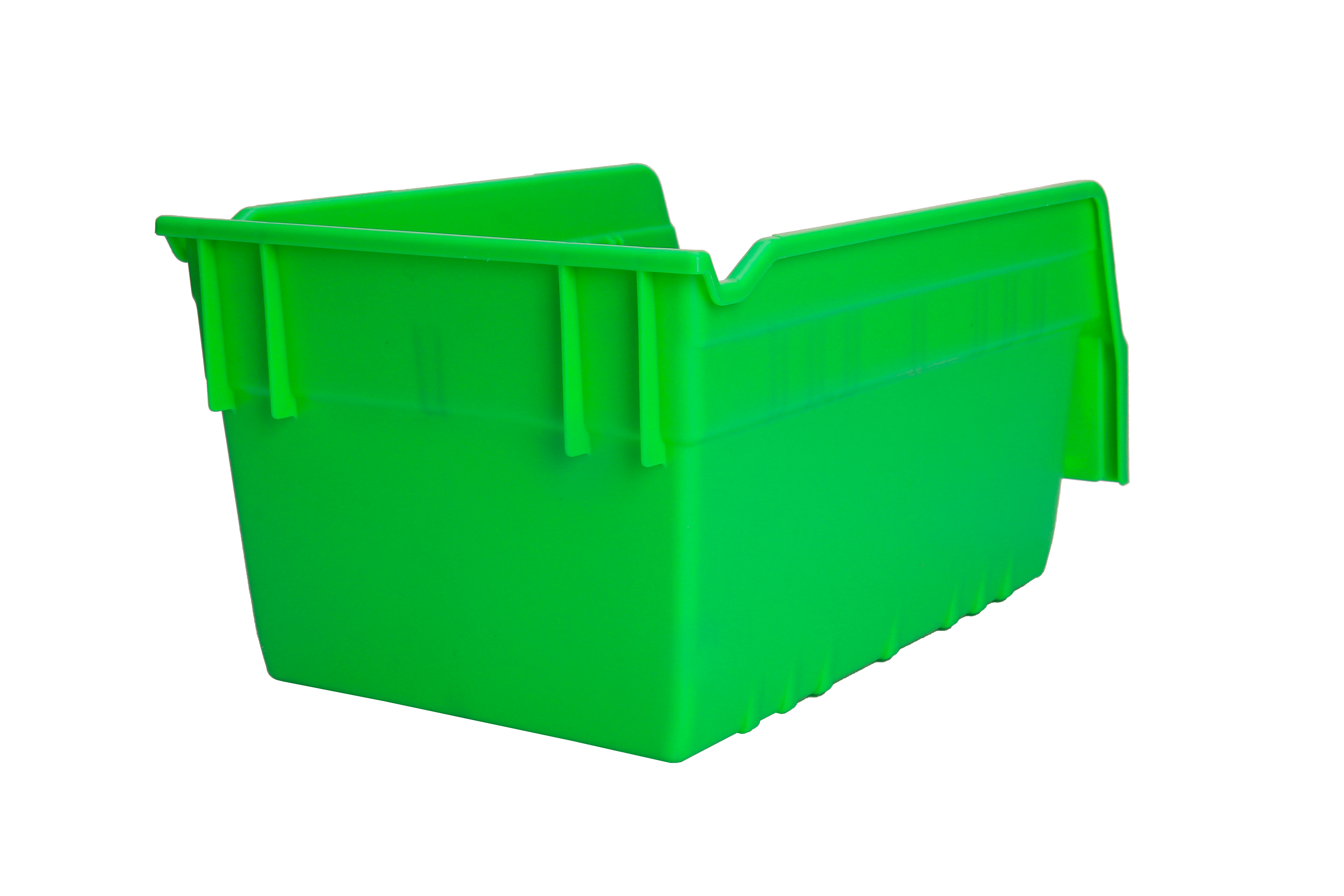 Industrial Storage Made Easy Durable Plastic Bin with Dividers and Customizable Color