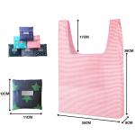 Waterproof 210D Reusable Foldable Shopping Bag For Supermarket