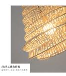 Southeast Asia Creative Rattan Chandelier Handicraft Lamp Design Natural island