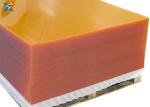 Customized Plastic Acrylic Sheets Orange Colored Roofing Perspex Board
