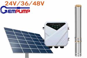 Quality ISO9001 230 Feet Solar Borehole Pumps Solar Panel Pump Kit wholesale