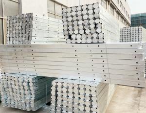 Quality Hot Dip Galvanized Steel Cross Arm Q235 8FT 10FT Rectangular Tube wholesale
