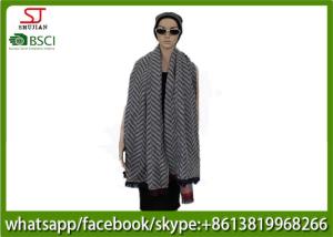 Quality 180*80cm 100%Acrylic woven Jacquard stripe scarf direct factory supply keep warm fashion hot sale best price wholesale