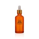Colored Paiting ODM Serum Dropper Bottles Glass Frosted Round Shape