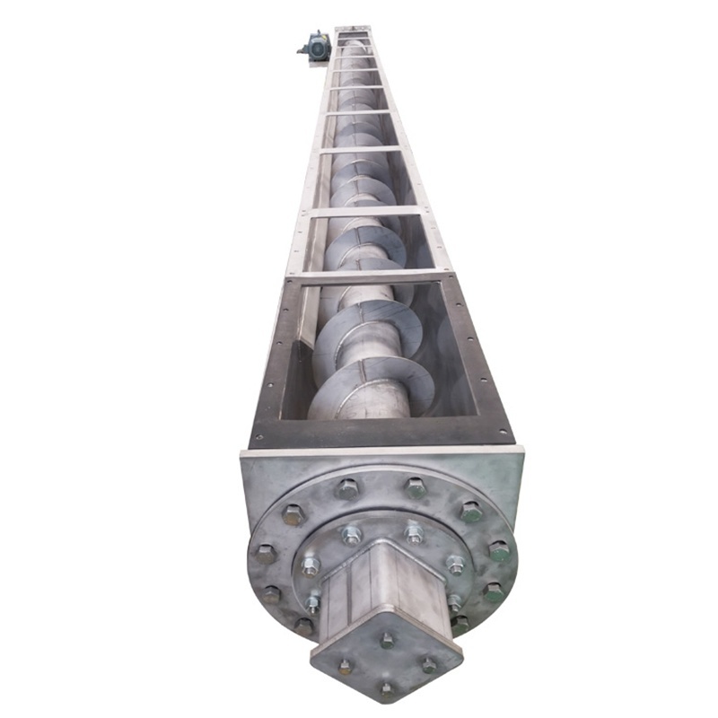 OEM Custom Stainless Steel Auger Screw Conveyor Feeder for Material Transport