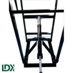 Outdoor/Indoor Adjustable Wall Mounted Basketball Hoop Professional Rim System