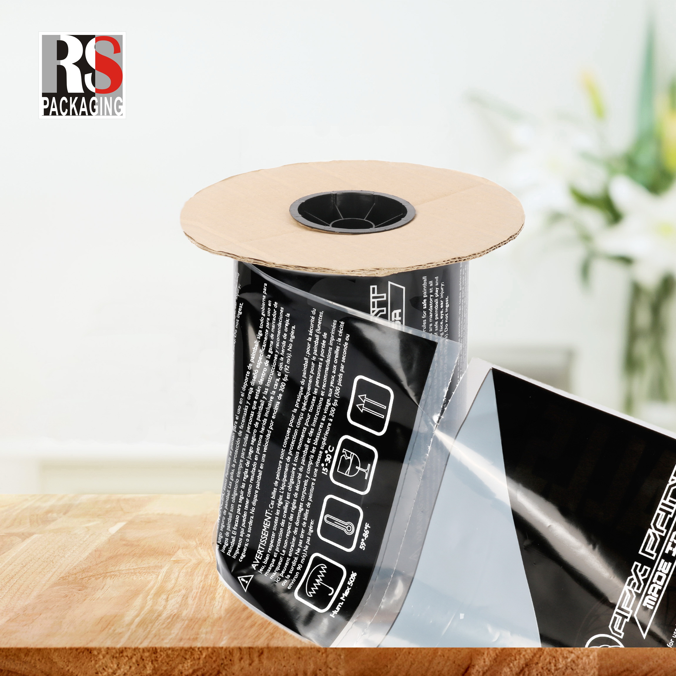 Customized Pink Pre Opened Poly Bags On A Roll For Electronic Accessory Packaging