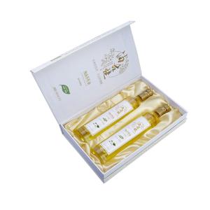Quality High Quality Customized Textured Paper Gold Logo Cardboard Palm Oil Packaging Boxes wholesale