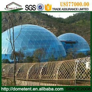 Quality 30m Diameter Fiberglass Large Dome Tent House For Party / House Living wholesale