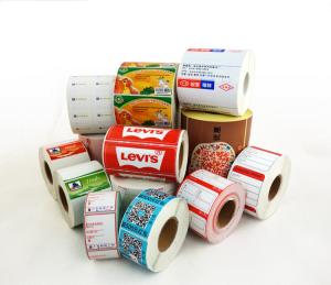Quality Supermarket Retail Shelf Labels CMYK Blank Price Stickers wholesale