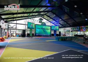 Quality High Safety Sports Team Tent Canopy Hard Sidewall Double - Wing Glass Door wholesale
