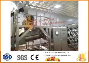 Quality 40T/H Pear / Apple Juice Production Line SUS304 Automatic Machinery wholesale