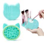 12*12*5cm Silicone Makeup Brush Cleaner Mat Beauty Cosmetic Personal Care