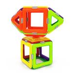 3 Years+ DIY Assembly Magnetic Block Sets , Geometric Magnetic Shapes Kits
