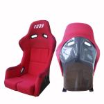 Carbon Fiber Racing Simulator Seat Colorful Temperature Regulation