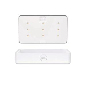 Quality Glossy Travel Built In Aromatherapy Uv Light Sterilizer Box wholesale