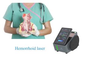 Quality Dual Wavelength Medical Laser Device 980nm 1470nm Piles Treatment wholesale