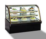 Commercial Fan Cooling Refrigerated Cake Display Cabinets Steam For Humidificati