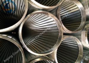 Quality Customized Slot 10 Well Screen Pipe Steel Long Service Life wholesale