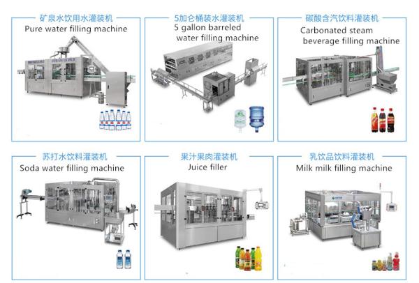 CGF 8-8-3 Water Bottle Washing Filling Capping Machine,Production:2000-3000