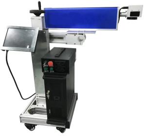 Quality Plastic Pipe Cable Co2 Laser Marking Machine 0.001MM Working Accuracy wholesale