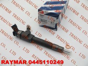 Quality BOSCH Common rail fuel injector 0445110249 for MAZDA BT50 WE01-13-H50A, WE0113H50A wholesale