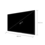 Outdoor / Indoor Front Service Lcd Advertising Screen Wall Mount Installation