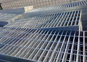 China 75mm-200mm pitch galvanized steel bar grating on sale