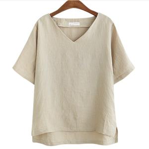 Quality Custom Women'S Hemp T Shirts , Hemp Cotton T Shirt Free Size / Color wholesale