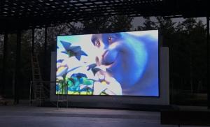 Quality 1200Hz Led Stage Backdrop Screen 264V 10mm Led Display Screens 700Hz wholesale