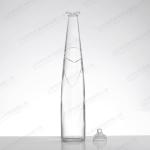 Glass Body Material Custom 250ml 500ml Liquor Spirits Whiskey Bottle With Cap