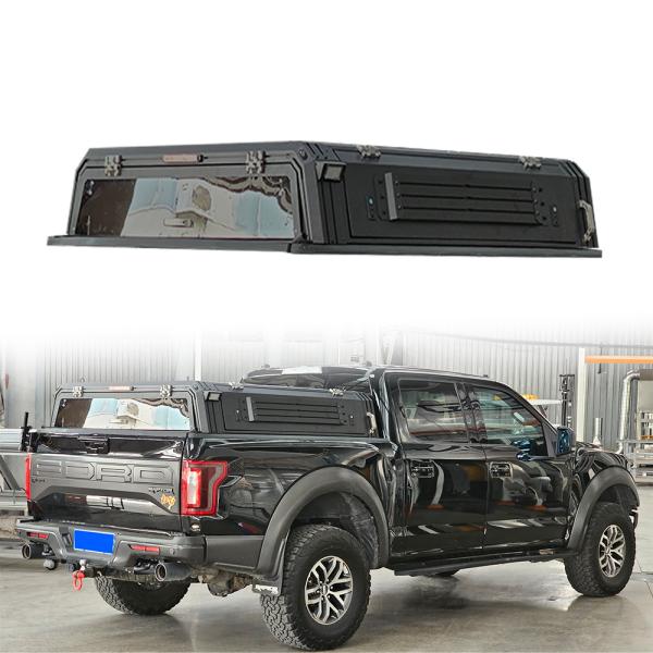No-Drilling Installation Camper Truck Topper Canopy for Ford F150 Hard Type