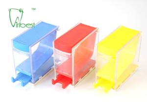 Quality ISO13485 Press Plastic Dental Cotton Roll Dispenser wholesale