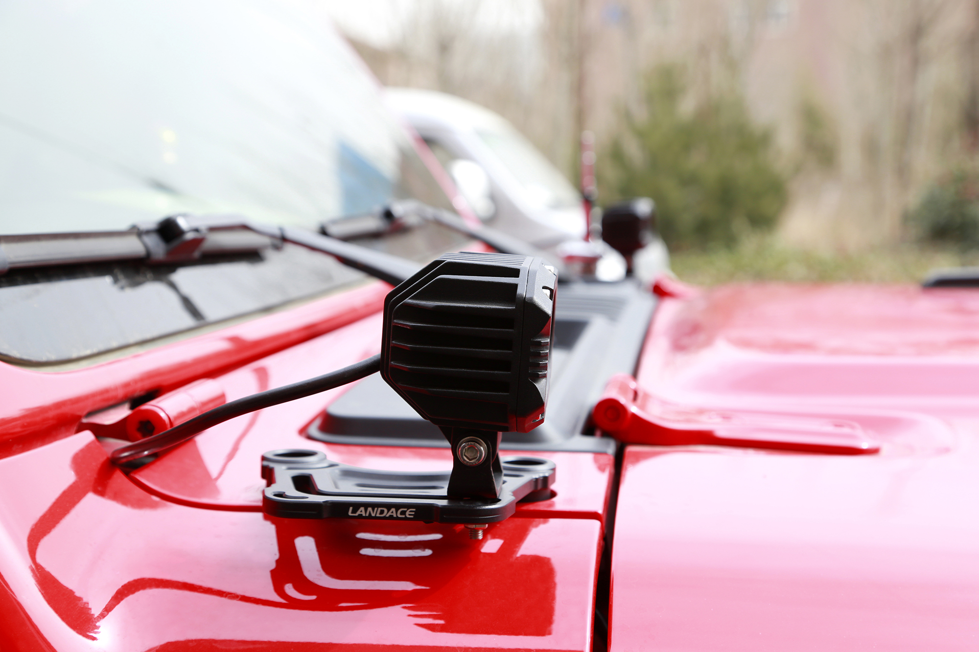 Customizable CNC Machined Light Mounting Brackets for Jeep Wrangler JL and Tank 300