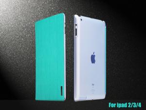 Quality Ipad2/3/4 heating design PU leather case wholesale